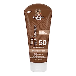Face + Self Tanner - Protector Solar SPF 50 image